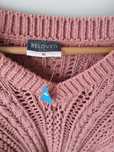 Piękny szenilowy sweter XL Oversize wiosna
