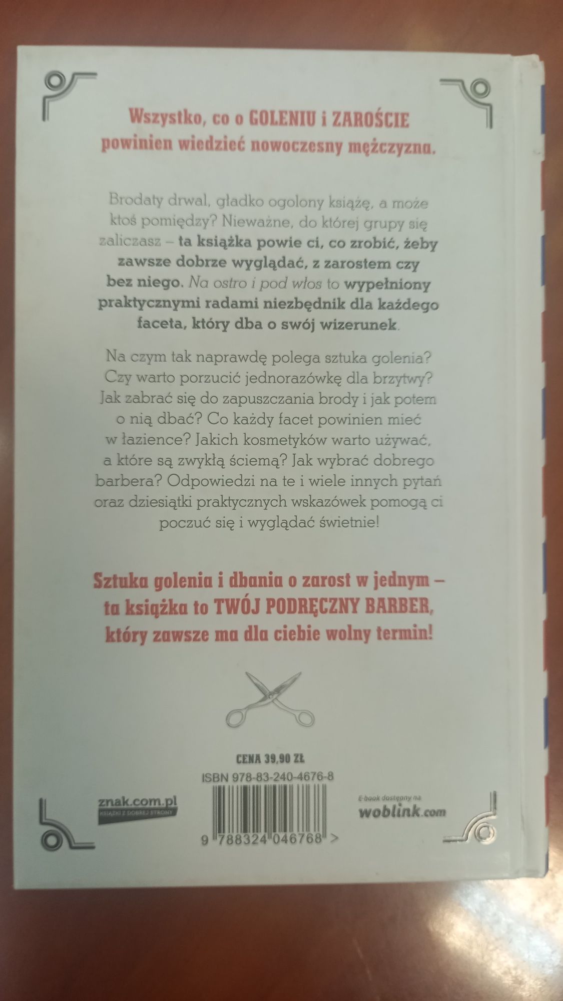 Na ostro i pod włos Rafał Janta golenie, zarost dla barberów