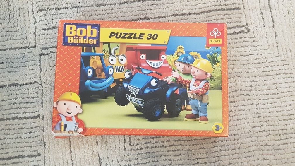 Zestaw puzzli Disney Auta  i Bob budowniczy