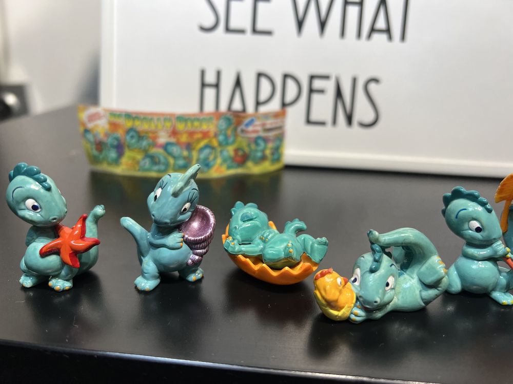 Дино морские динозавры киндер игрушки коллекция