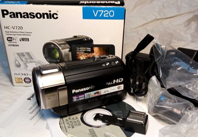 Видеокамера Panasonic HC-V720 Wi-Fi / NFC / Full HD 50p