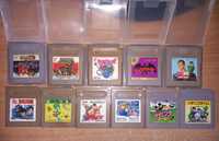 Lote de 11 jogos nintendo game boy (ntsc-jap)