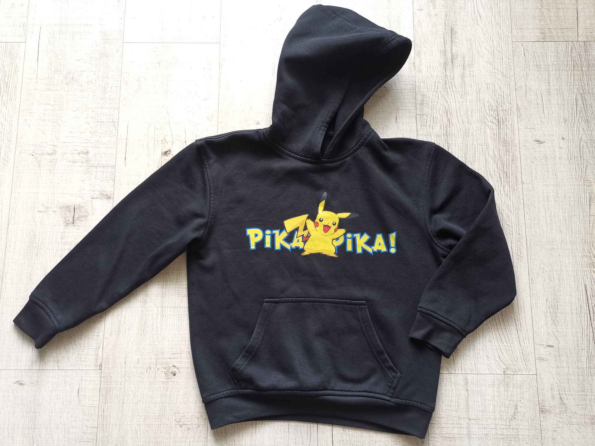rozm. 140 Bluza kangurka z kapturem Pokemon Pikachu