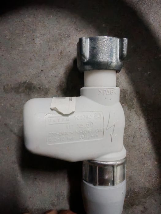 Mangueira entrada água aquastop