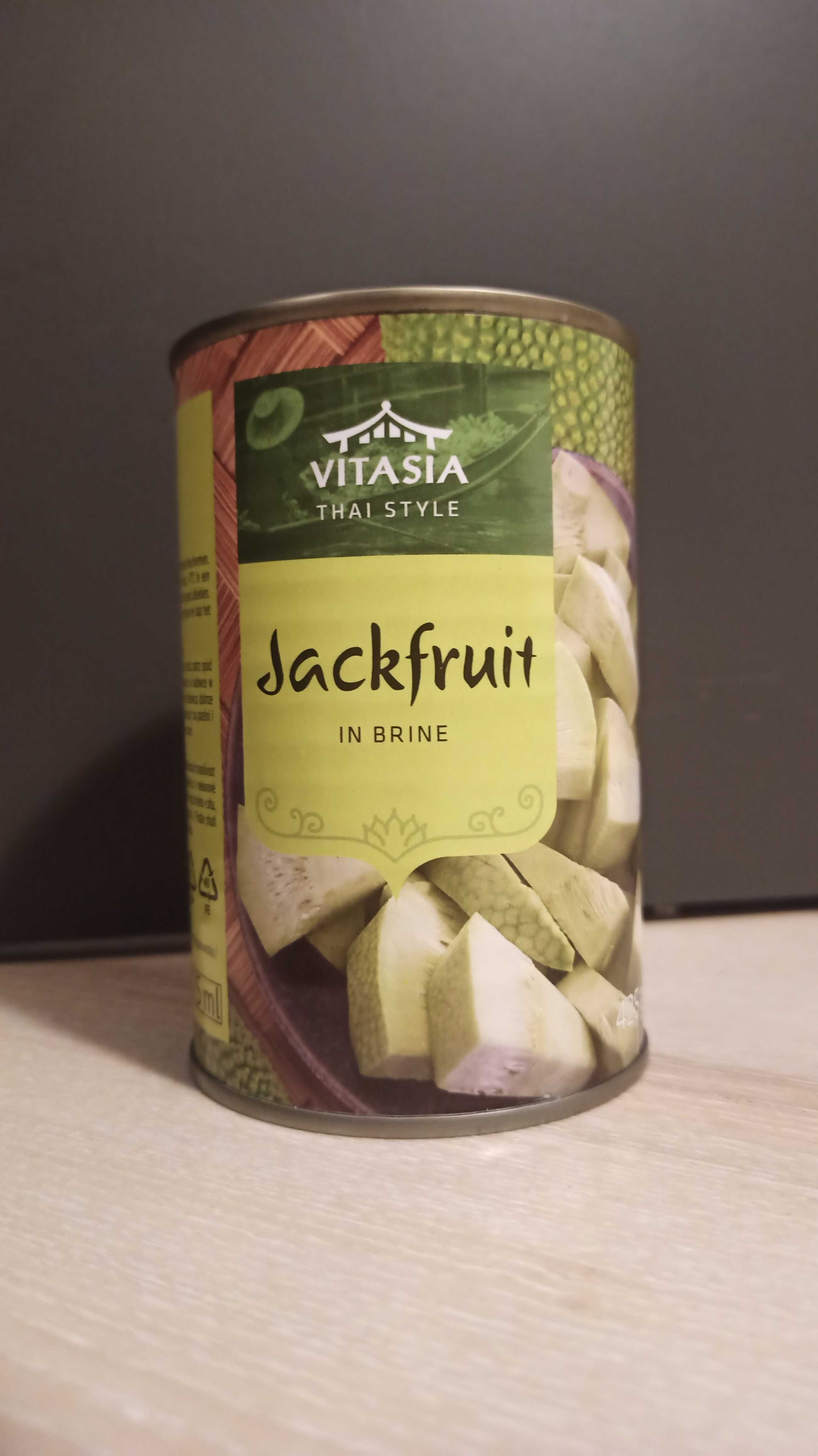 Vitasia Jackfruit, owoce chlebowca w zalewie 425g