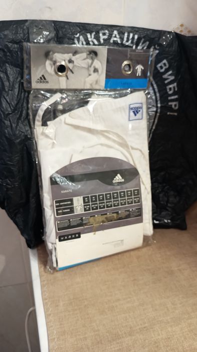 Дитяче кімоно Адідас, Adidas кимоно детское.