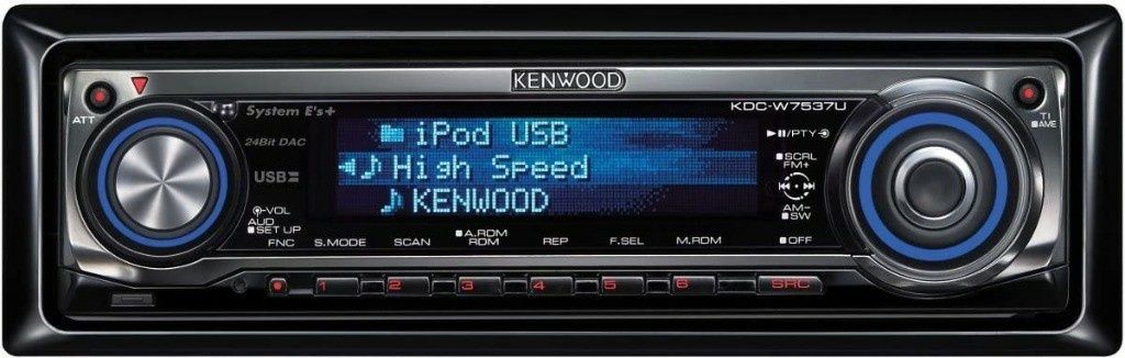 Автомагнитола 1DIN Kenwood KDC-W7537U