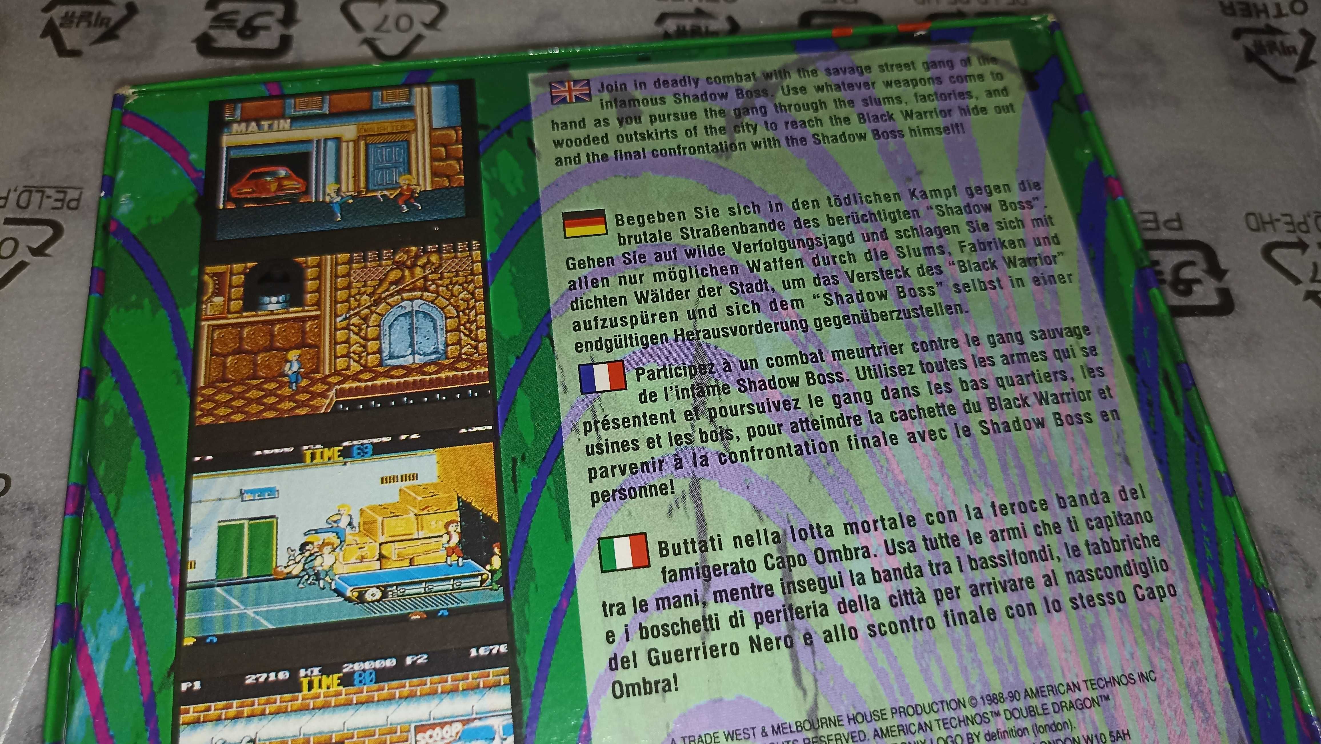 Double Dragon Amiga gra