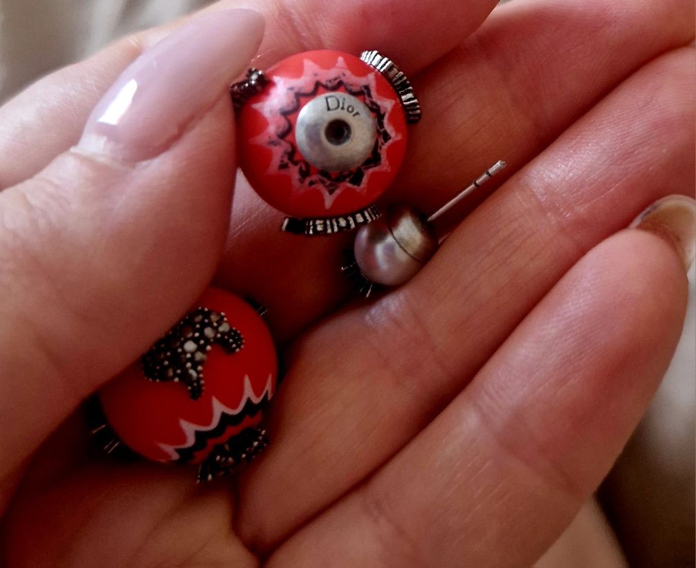 Сережки dior, оригінал