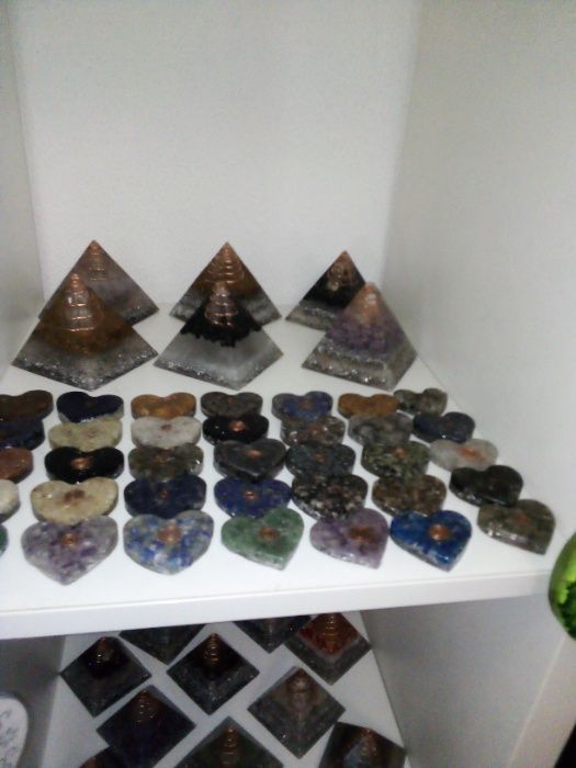 Orgonites - Pêndulos - Pirâmides