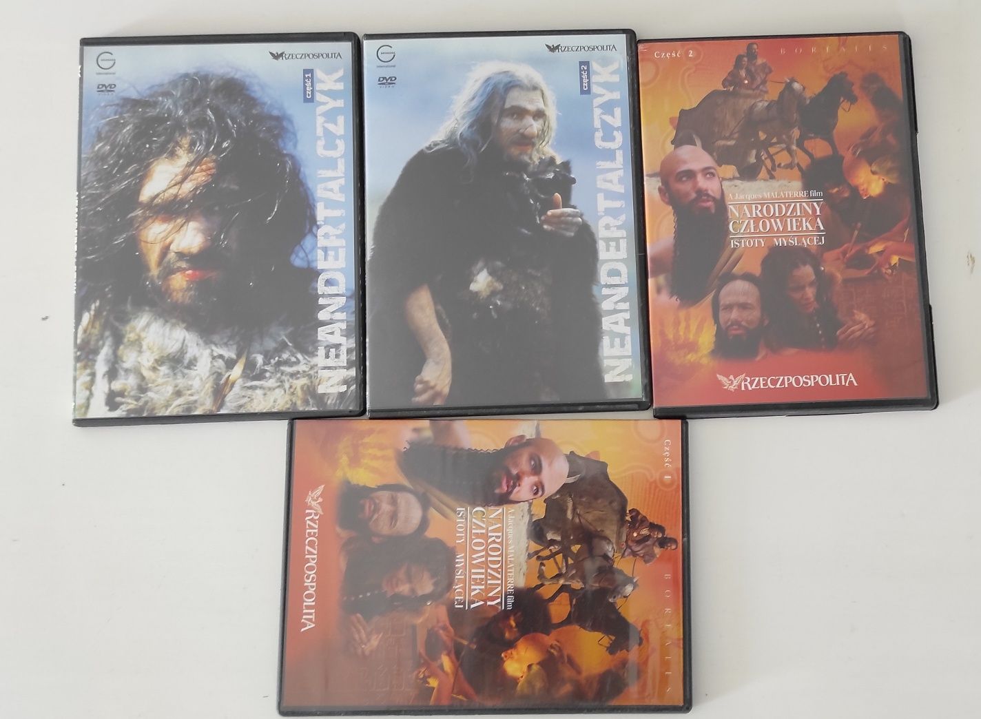 Neandertalczyk, Narodziny człowieka - 4 filmy DVD