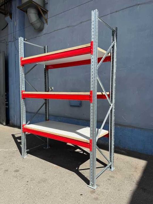 Regał paletowy półkowy magazynowy ROSSS 2300x800x1825 mm Płyta 38 mm