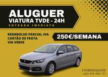 TVDE - Aluguer de viaturas 24h - Aluguer semanal
