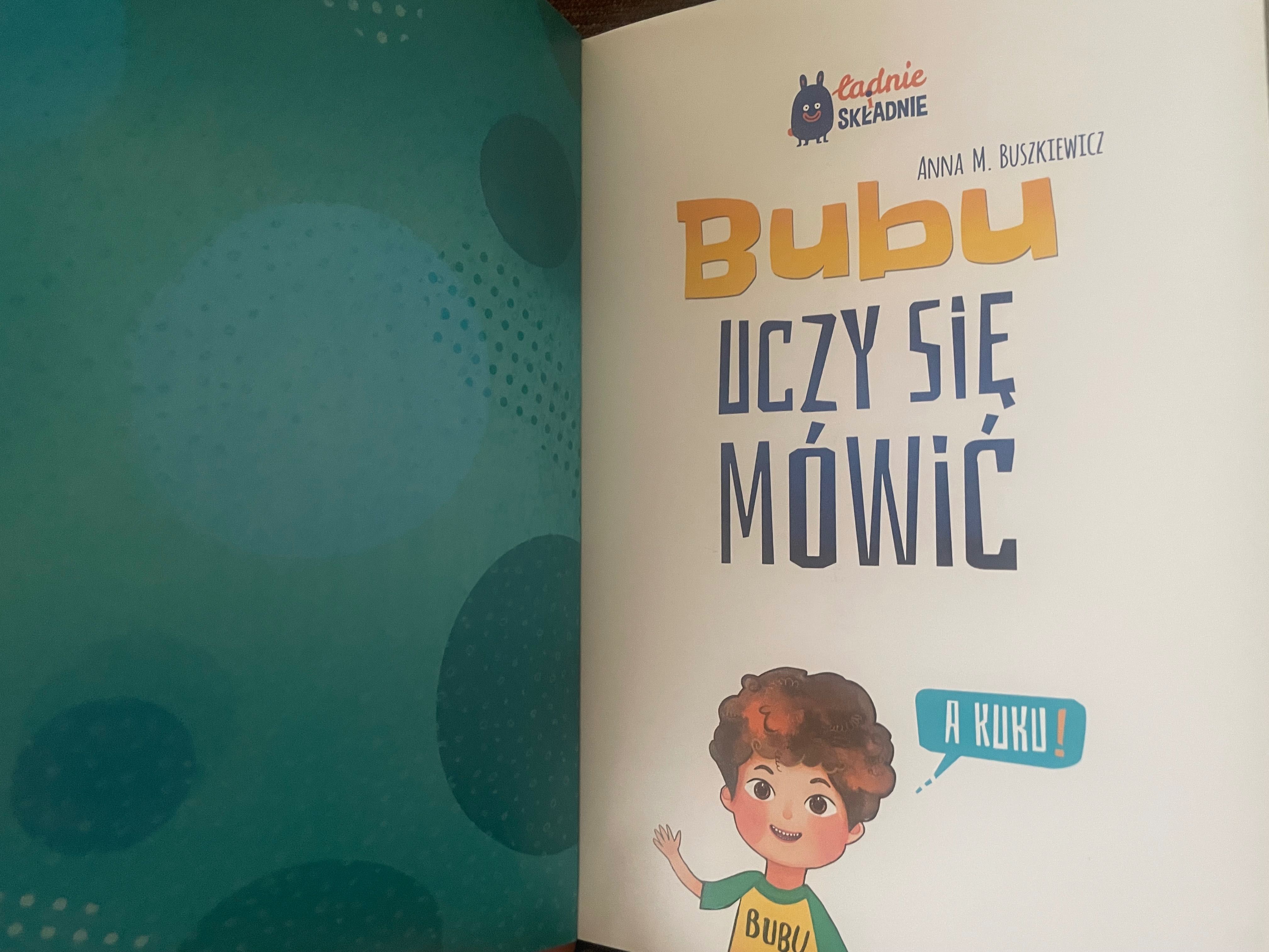 Bubu uczy się mówić.  Dla dziecka od 6 miesiąca do 3lat