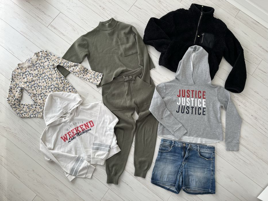 Zestaw ubrań, Zara/H&M, Primark, roz. 152