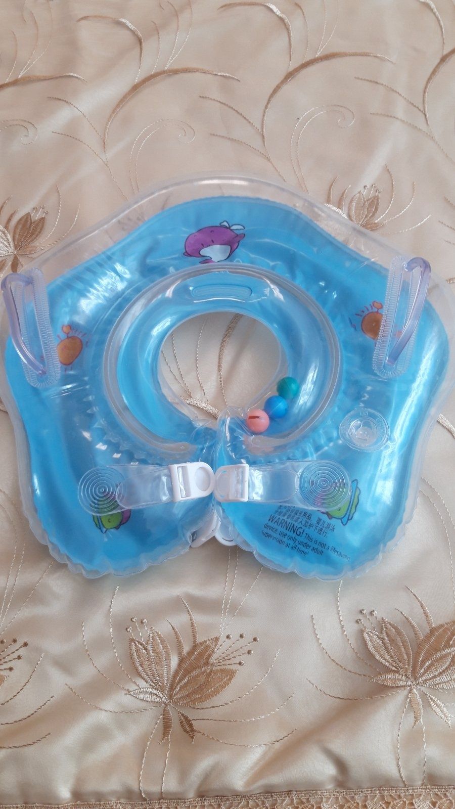 Круг на шею ободок для купания малышей надувний круг купання на шию