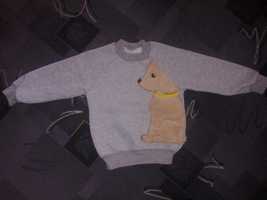 Джемпер свитер кофта для мальчика на флисе