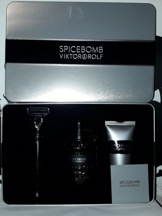 Viktor & Rolf Spicebomb 90 ml набор в металлической коробке, новый.