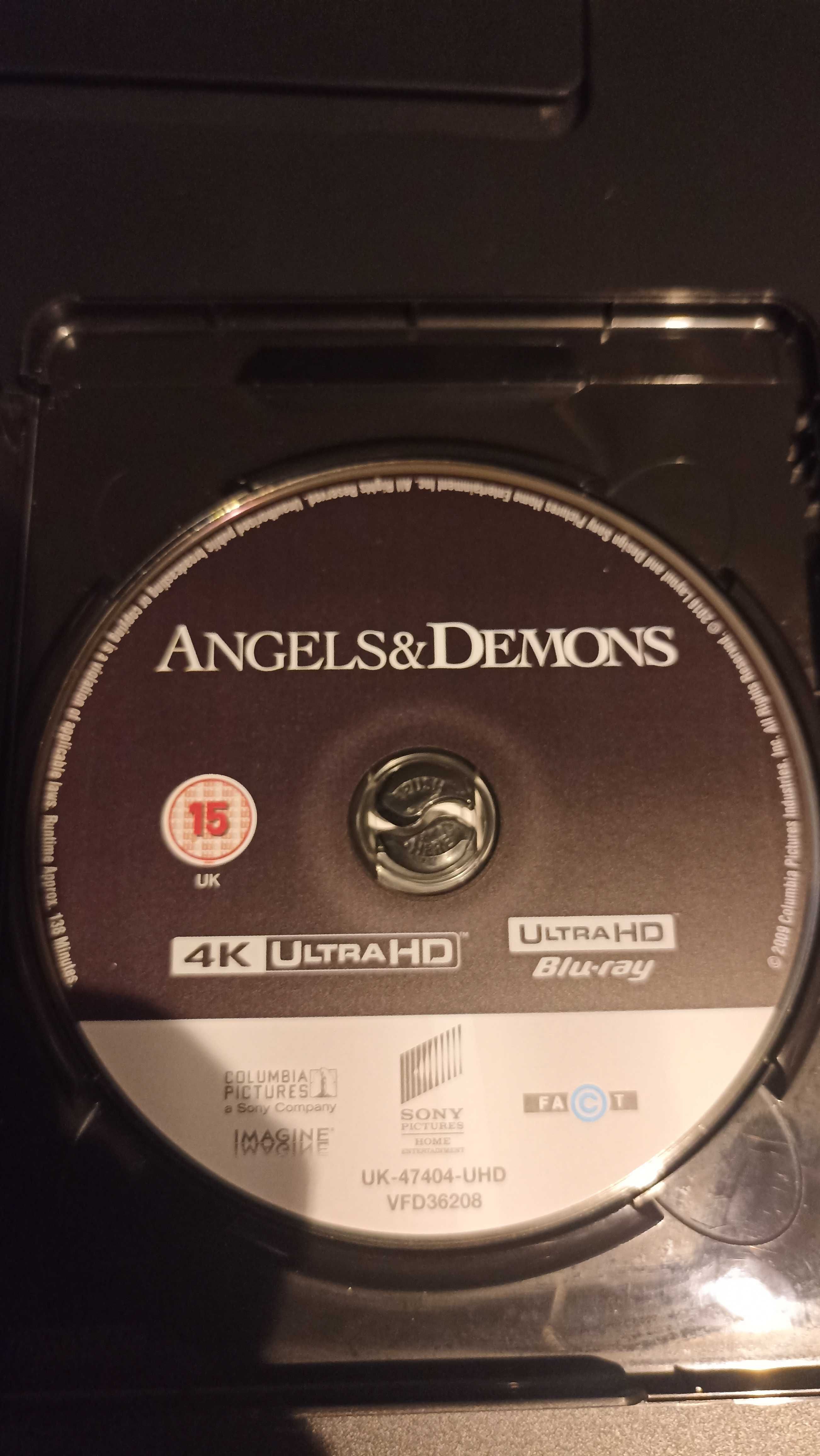 Film Blu-ray 4k " Anioły i demony"