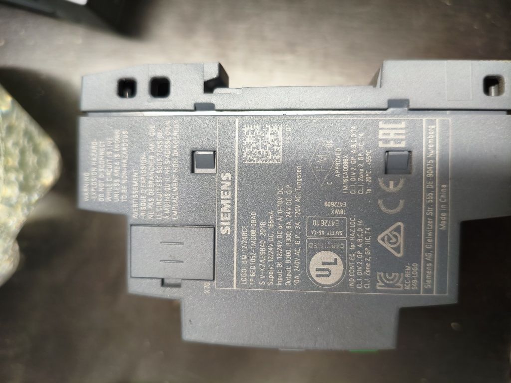 LOGO! Siemens sterownik PLC 6ED1052-1MD08-0BA0
