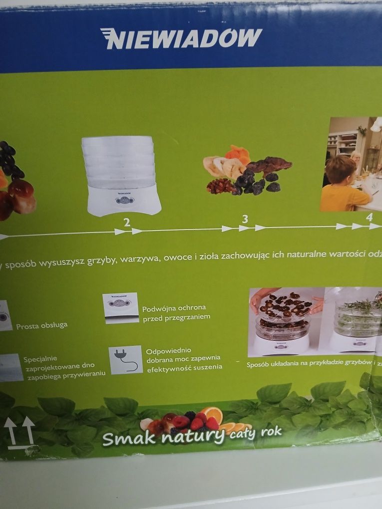 Suszarka do grzybów i owoców