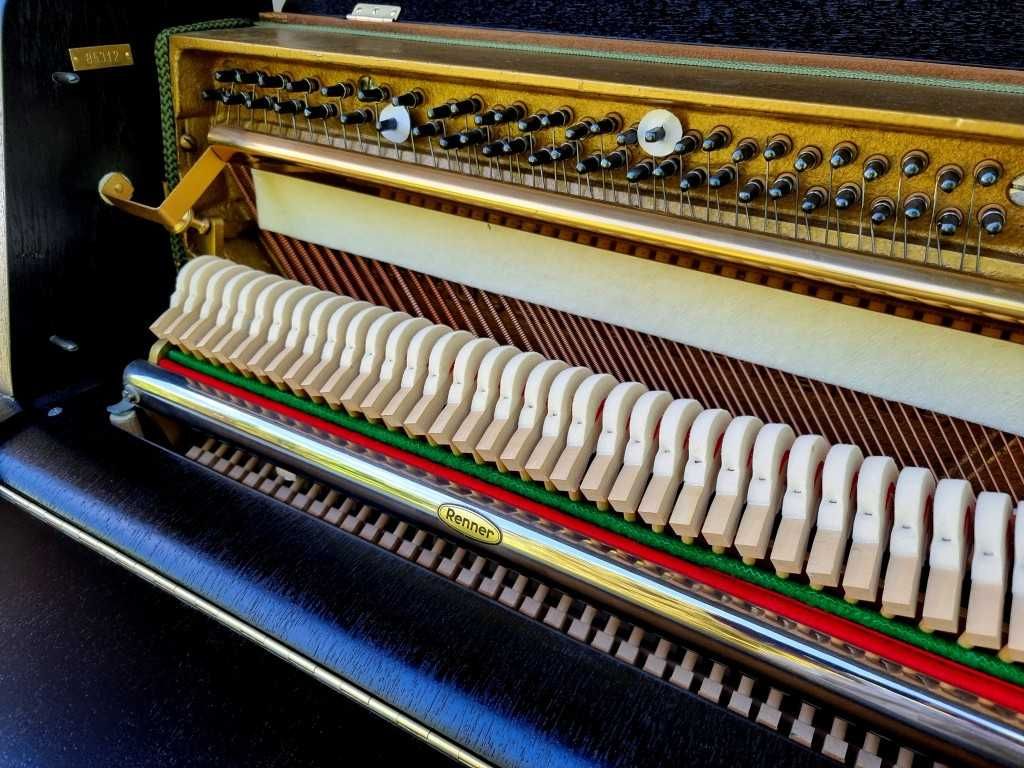 Pianino Schimmel Mod.7 RENNER 1966r CZARNY MAT tylko 135cm szer.