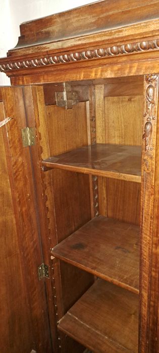 Witryna biblioteczka art deco piękna polska.