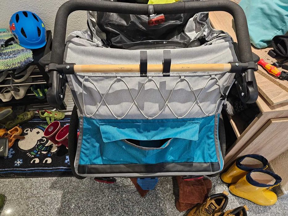 Uchwyt na rowerek dziecięcy do przyczepki Qeridoo na Woom, Puky