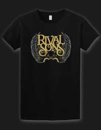 Rival Sons New Insignia T Shirt Czarny