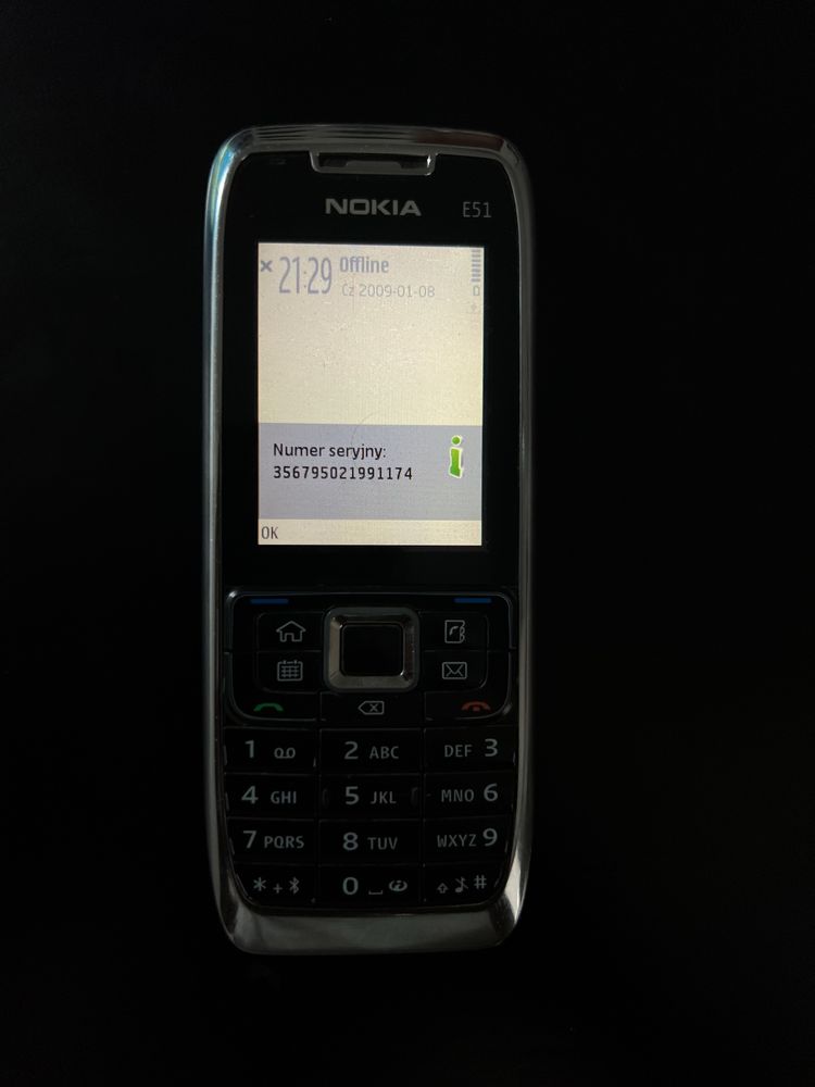 Sprzedam Nokia E51 w stanie bardzo dobrym