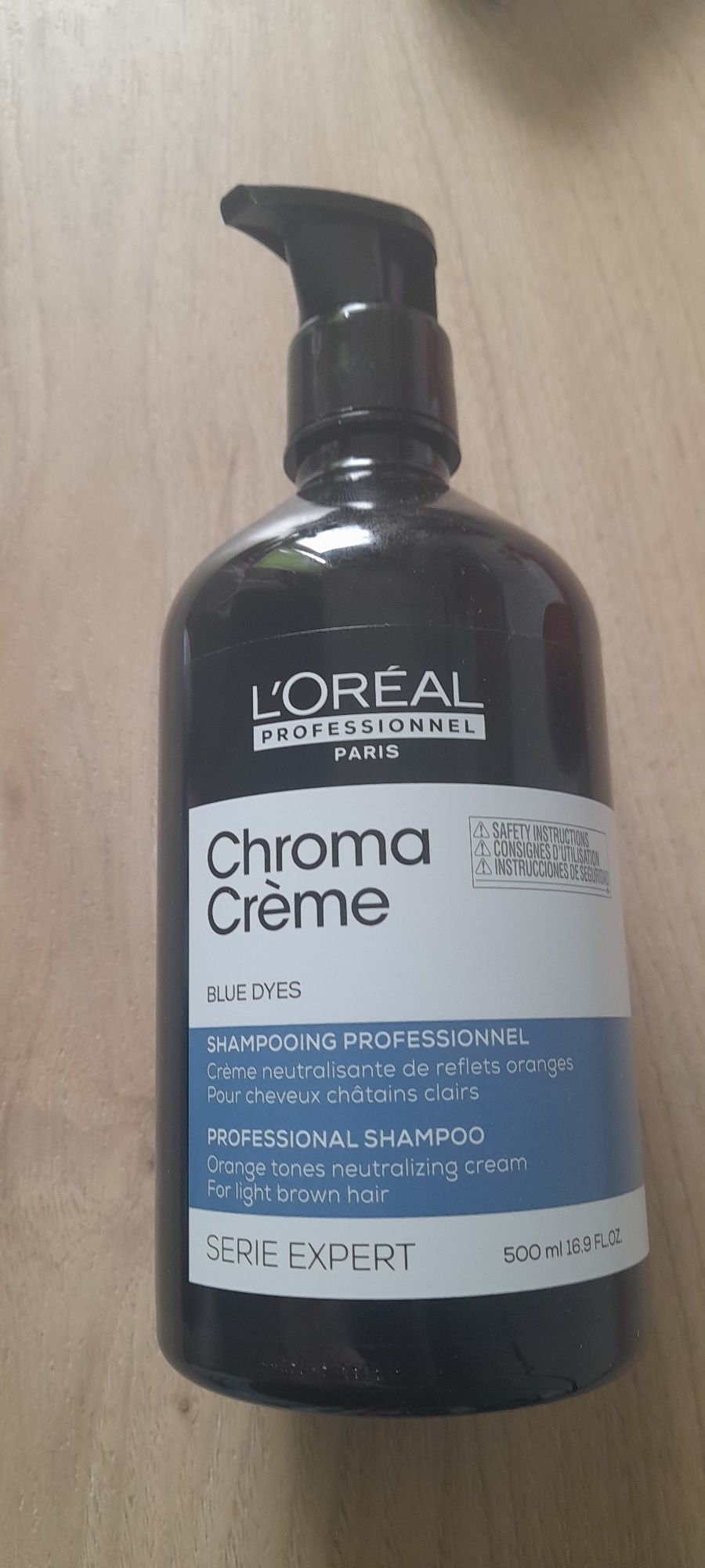 LOREAL SERIA EXPERT CHROMA niebieski szampon do włosów 500 ml