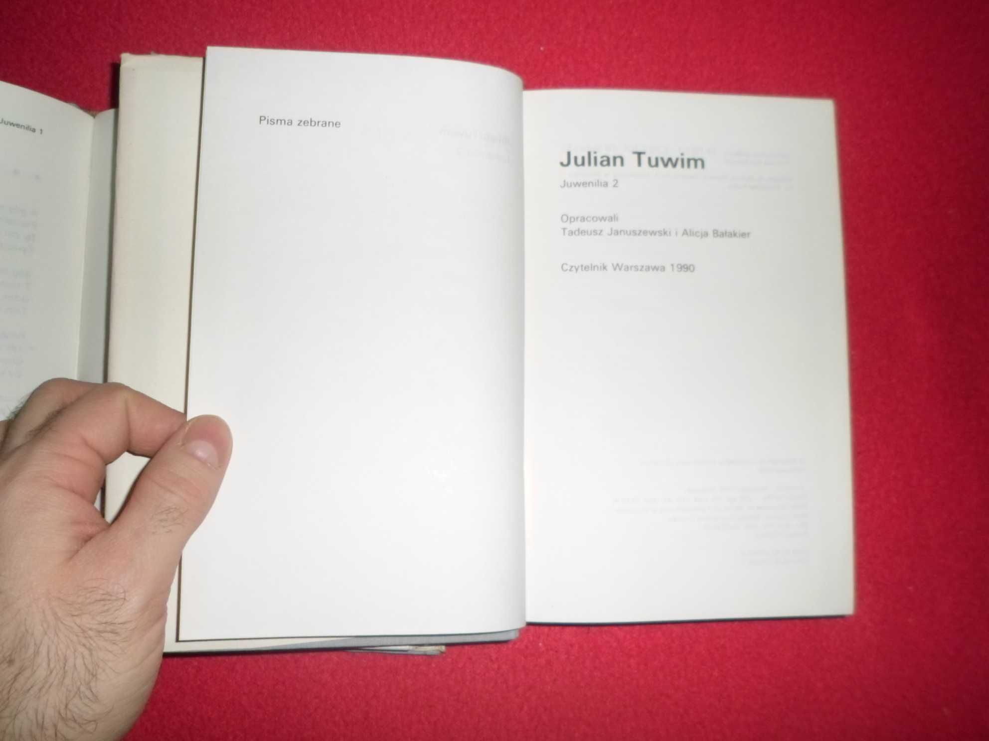 Julian Tuwim - Juwenilia Tom 1 i 2 [Pisma zebrane]