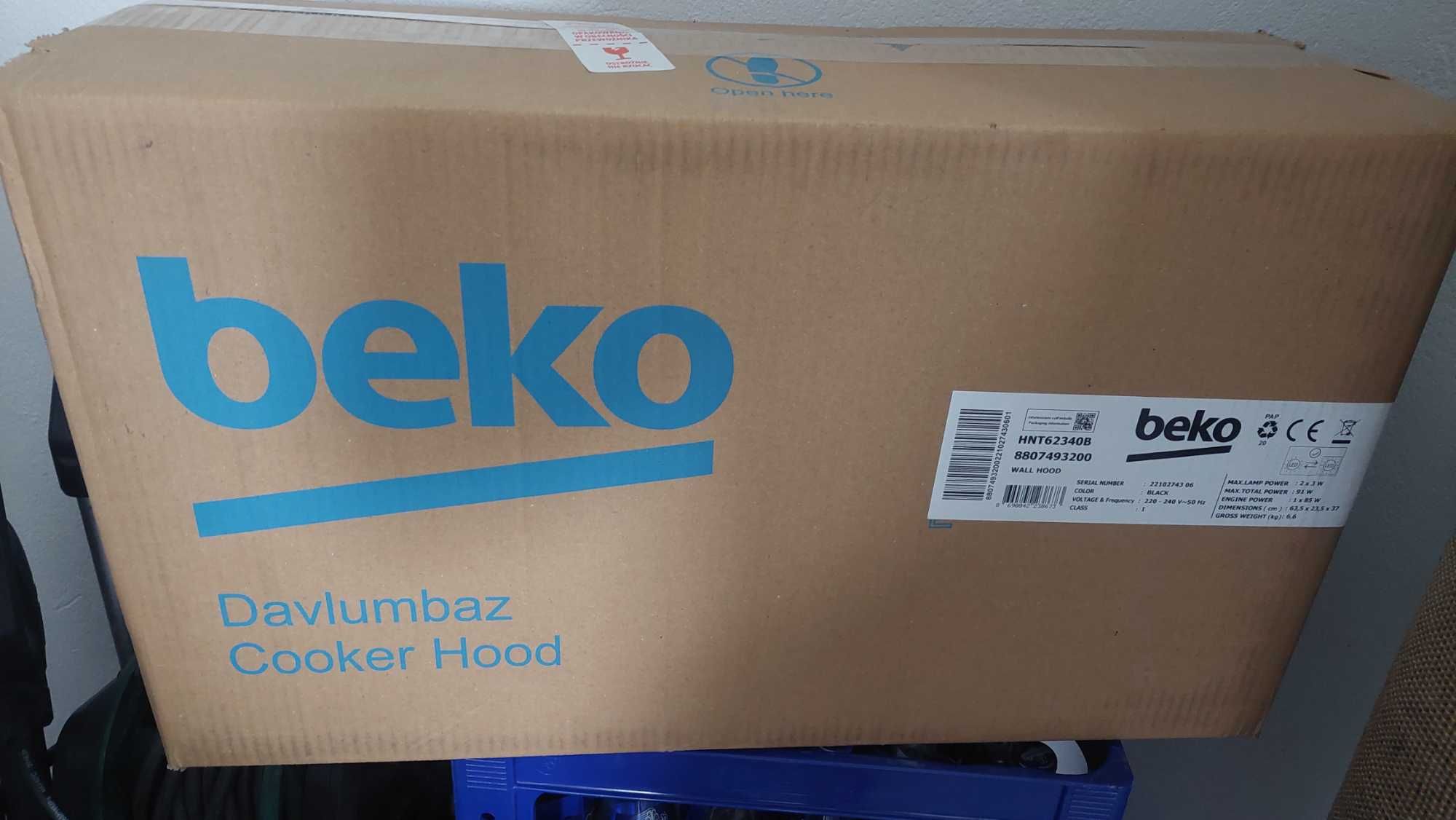 Beko okap teleskopowy beko HNT62340B