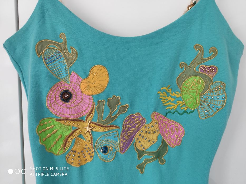 Sukienka damska z koralikami