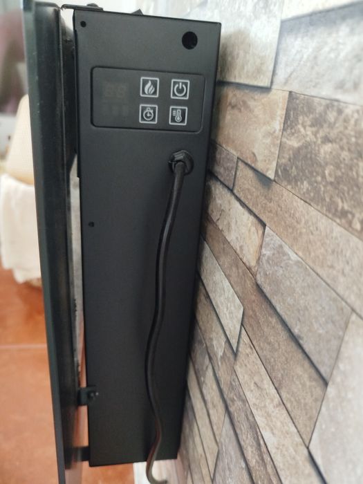 Lareira elétrica 2000wts como nova