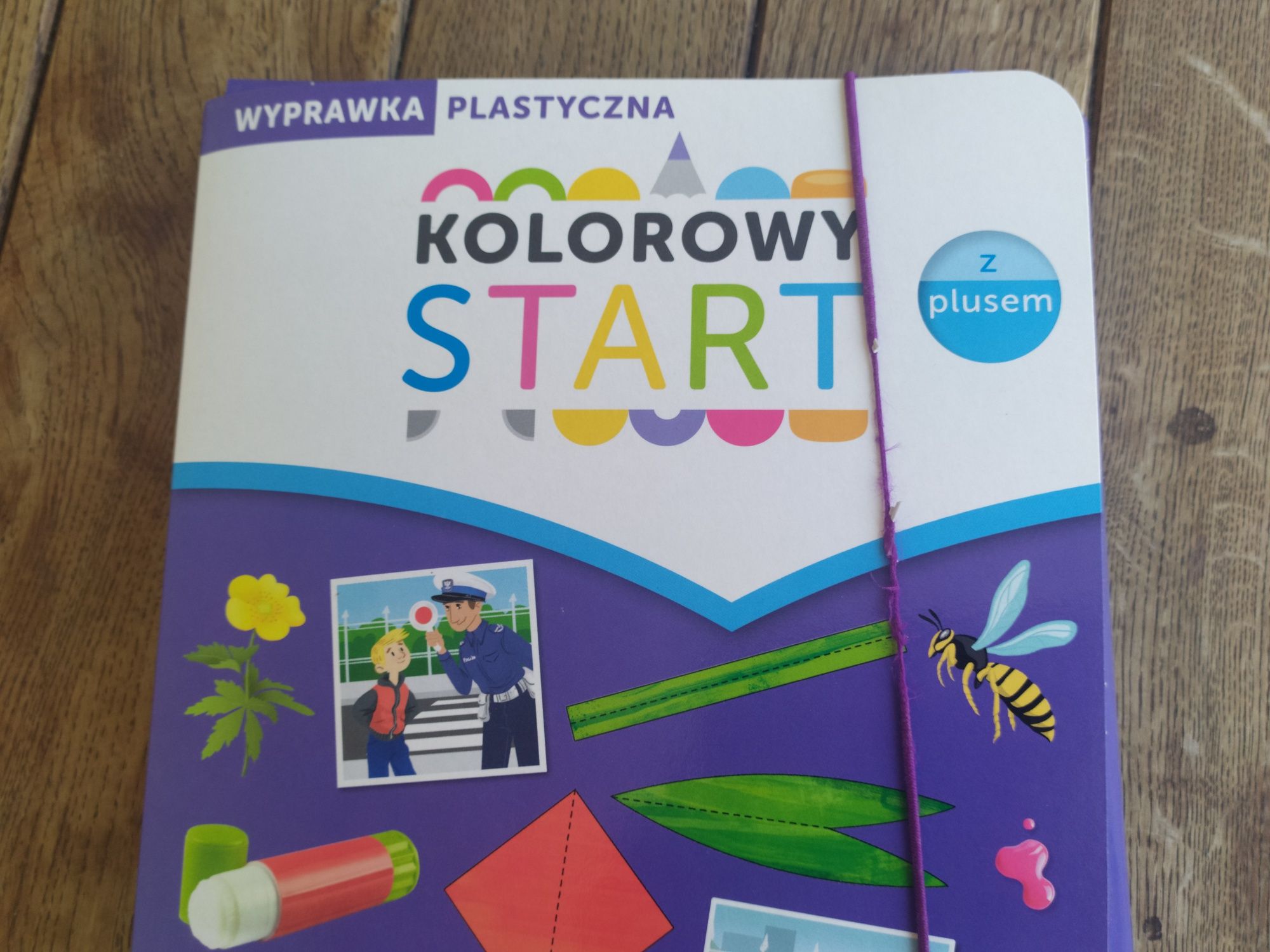 Kolorowy Start książka i materiały kreatywne