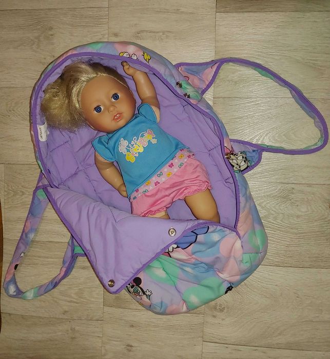 Детские игрушки Переноска для больших кукол, переноска в коляску