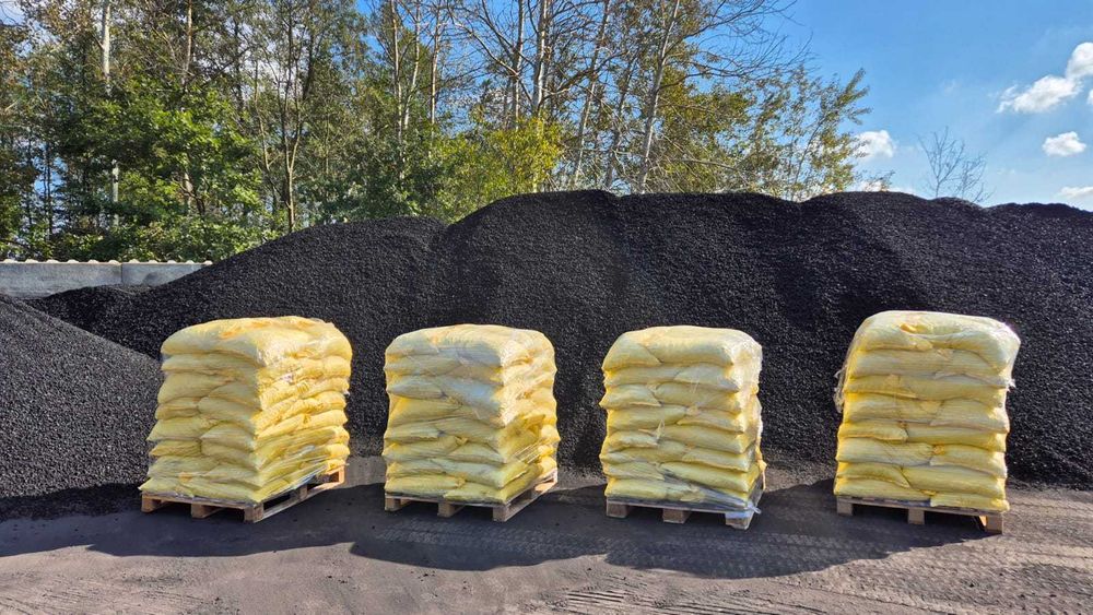 Ekogroszek PREMIUM POLSKI WORKOWANY Dostawa pod Dom Węgiel groszek