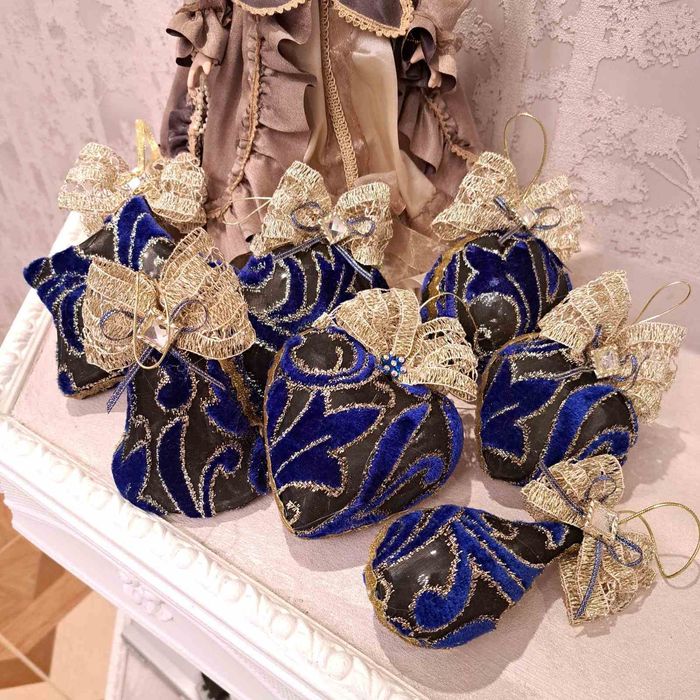 Новогодние шары ручной работы