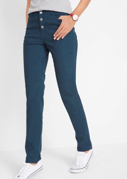 B.P.C spodnie granatowe klasyczne ^34