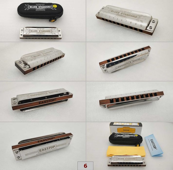 Губна гармошка Easttop. Брендова губна гармоніка