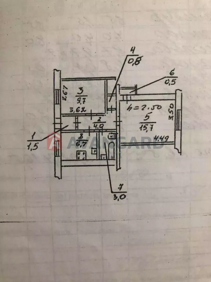 Продам 2-к квартиру р-н Гагарина