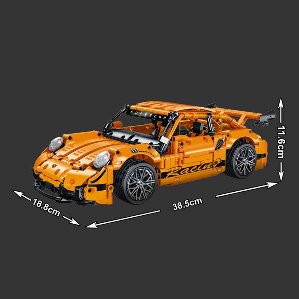 Klocki Konstrukcyjne Technic Auto Sportowe Porsche GT 1268 Elementów