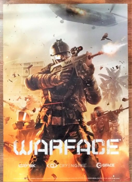 CD Action plakat Sniper 2 Warface Overwatch Mirror Edge