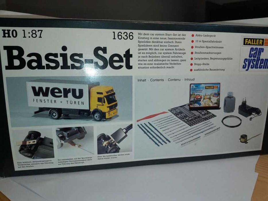 Стартовий набір Car System. Faller 1636.Залізниця Пико. Piko