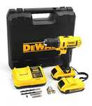 Аккумуляторный шуруповерт Dewalt, 24V с набором инструментов. Арт 8909