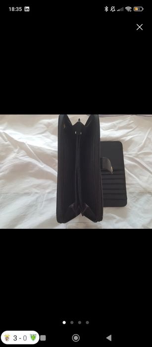 Carteira grande de senhora preta