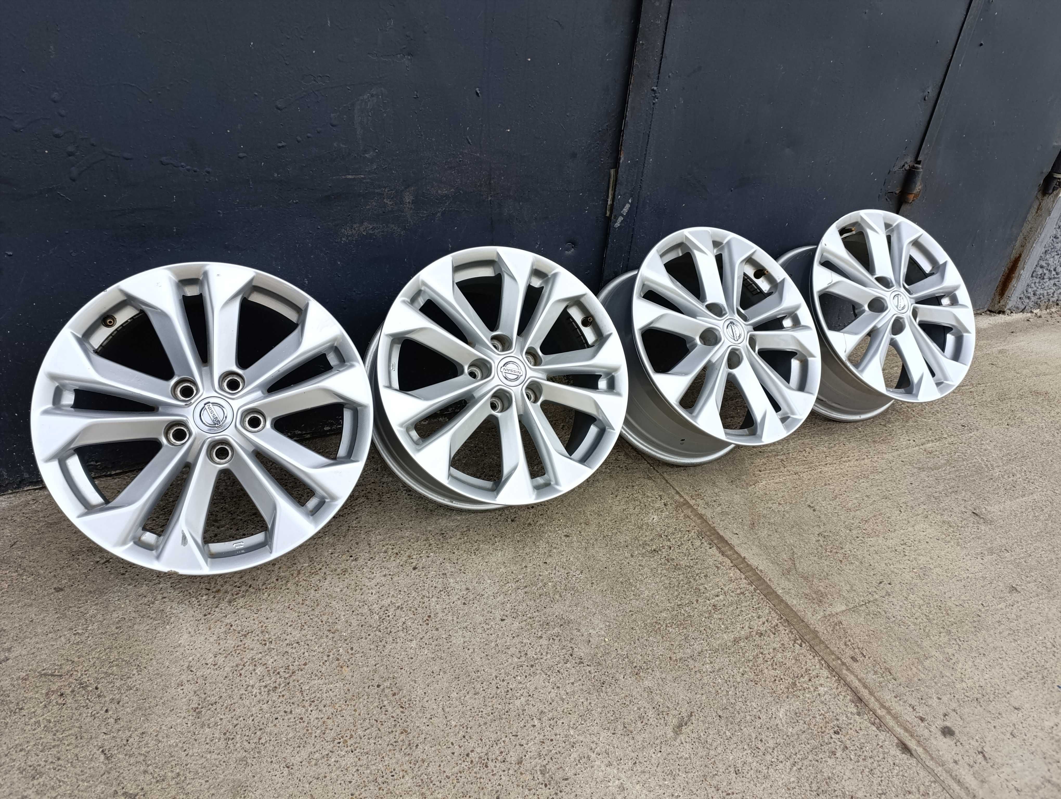 Felgi aluminiowe 17" NISSAN Juke, Qashqai 7J ET45 5x114,3 66,1