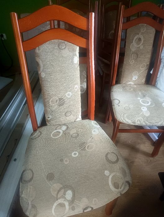 Krzesła do jadalni 6 sztuk