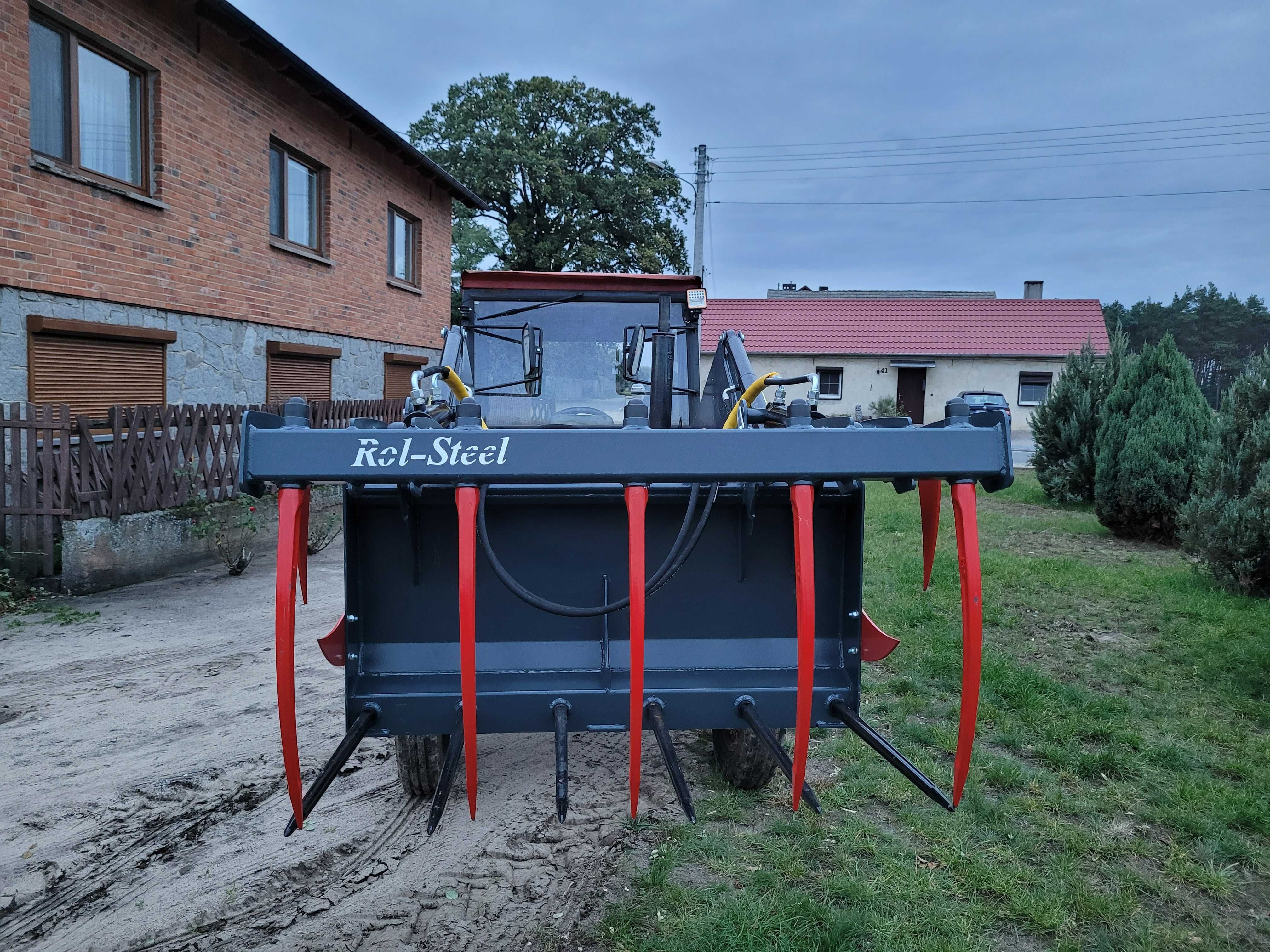 do ładowacza łyżko widło szuflo krokodyle krokodyl do obornika dowóz